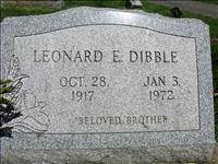 Dibble, Leonard E